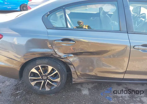 2013 Honda Civic Ex z USA, uszkodzony, nr VIN 19XFB2F88DE031264